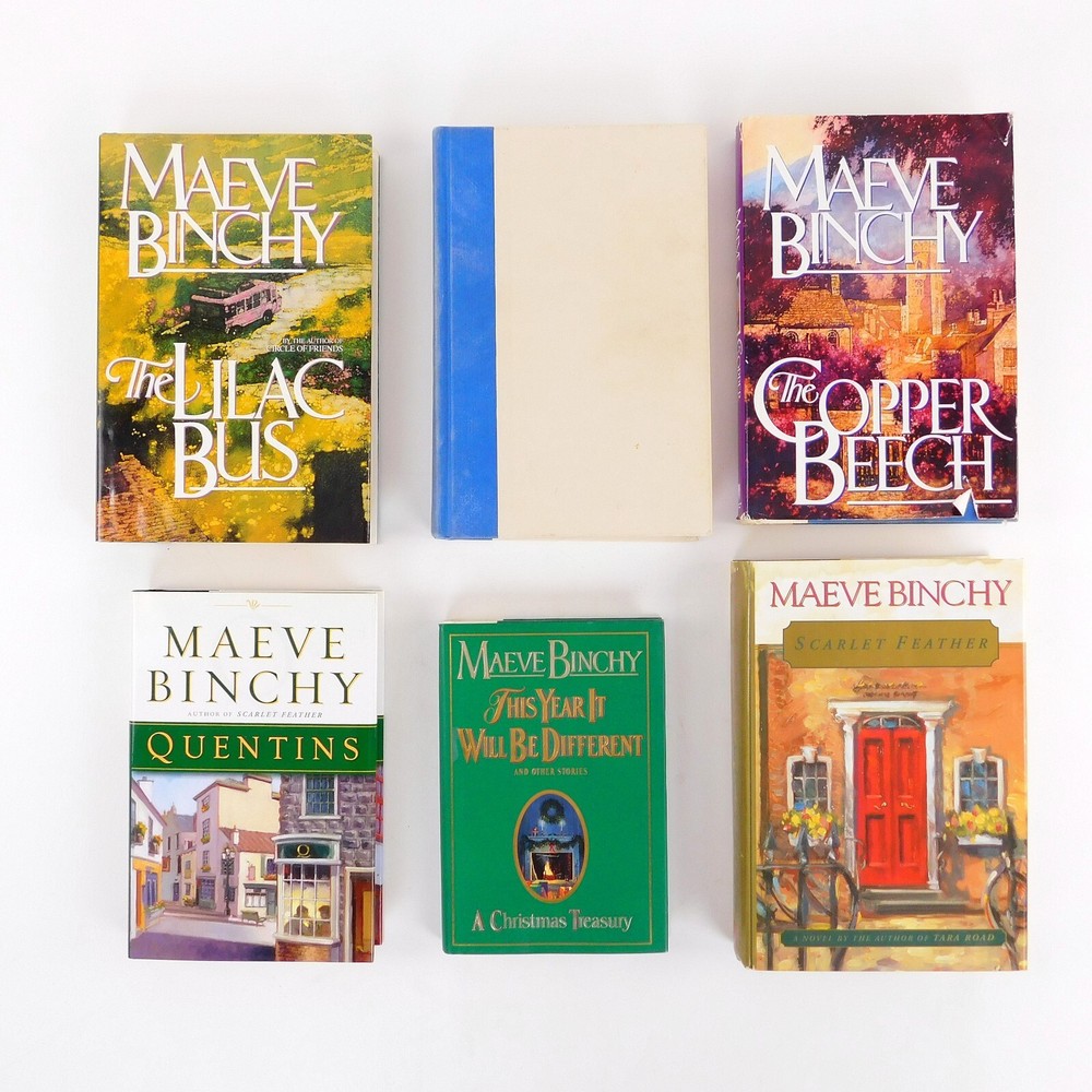 Maeve Bincy lot of 6 novels, This Year it Will Be Different, Quentins