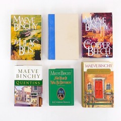 Maeve Bincy lot of 6 novels, This Year it Will Be Different, Quentins