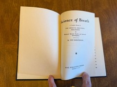 Science of Breath: Manual of Oriental Breathing Philosophy-Yogi Ramacharaka HC