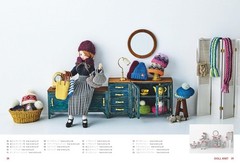 Doll Knit for 20-22cm Doll Sizes /Japanese Doll Clothes Knitting Book New!