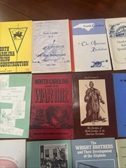 North Carolina History Lot 17 Small Books 1960’s-1980’s