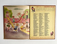 Lot 7 Vintage Children’s Wonder Books- Popeye, Bunny Hopwell, Wizard Of Oz Etc.