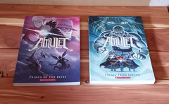Amulet Box Set Books 1-7 Kazu Kibuishi Collection Graphix Scholastic