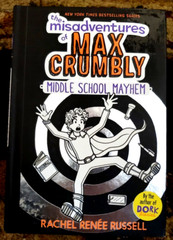 Lot of 8 Rachel Renee Russell Books- Dork Diaries(6) & Max Crumbly(2)
