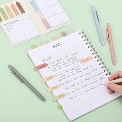 Enhanced Bible Study Experience with 225 Sticky Notes & 125 Tab Set in Vintage