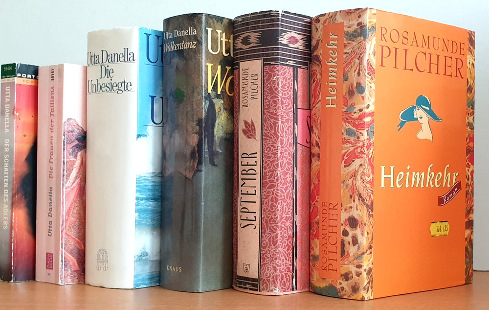 BUCHPAKET+LIEBE+ROMANTIK+6 BÜCHER+ROSAMUNDE PILCHER+UTTA DANELLA+TB+HC+BUNDLE
