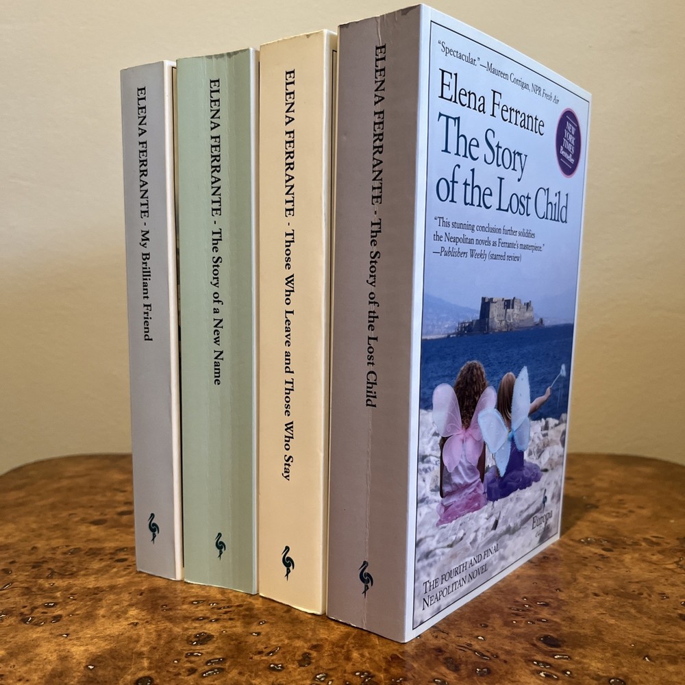 Elena Ferrante Neapolitan Novels—Complete Set, 4 Books—Europa Editions