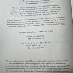 RARE HARRY POTTER And The Deathly Hallows 2007 1st edition ERROR 759 End Page