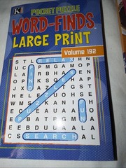 KAPPA Word-Find Pocket Puzzle Volume 192 Pages 130 W/ 58 Puzzles Large Print NEW