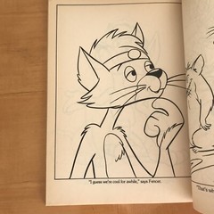 Foofur coloring book. 128 Pages. 1987. Vintage. Rare. Marvel Books.