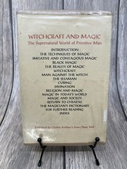 RARE! Witchcraft & Magic, Arthur S. Gregor Book 1972 HC Ex-Library