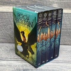 Percy Jackson & The Olympians Complete Series Rick Riordan Paperback Box Set 1-5