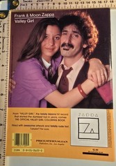 The Official Valley Girl Coloring Book (1982) Moon Zappa and Dad Frank Zappa