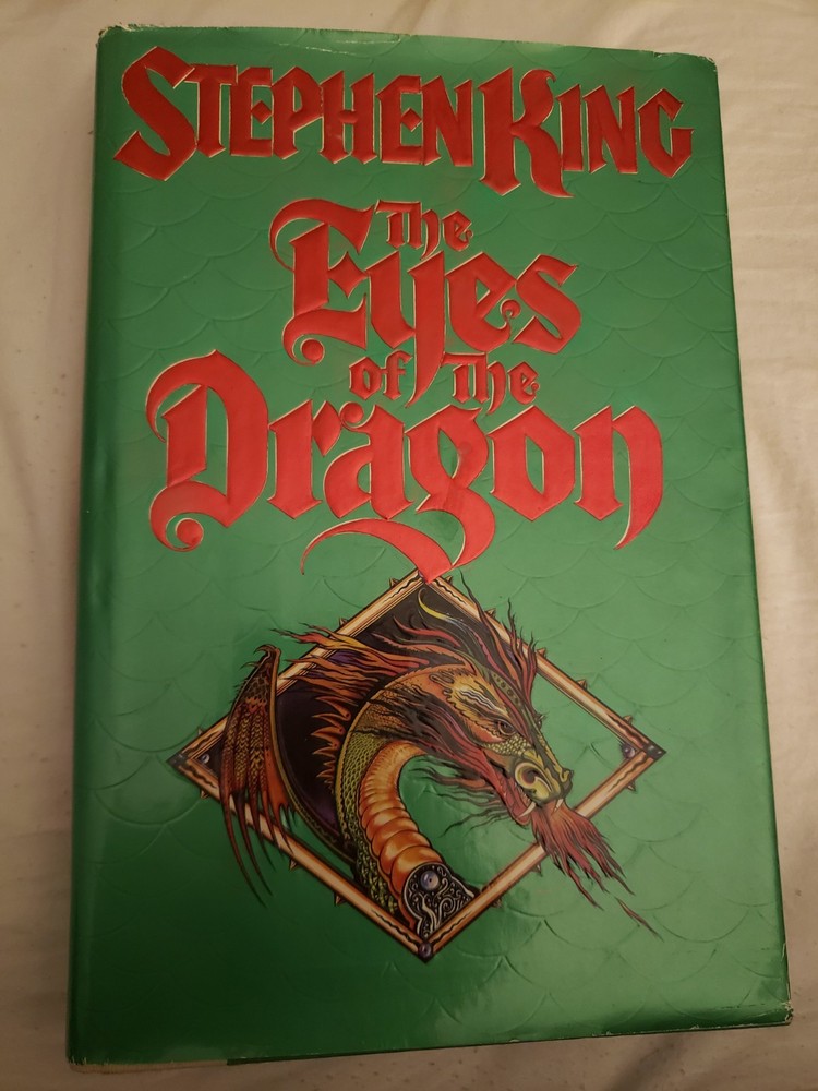 THE EYES OF THE DRAGON By STEPHEN KING TRUE 1ST EDITION DJ G+ 1987