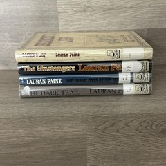 Lauran Paine Western Lot 4 Bannon’s Law Mustangers Grand Ones Dark Trail HC DJ
