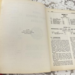 Vintage 1957 Buick Maintenance Chassis Body Service Manuals Lot 3 PB Canada