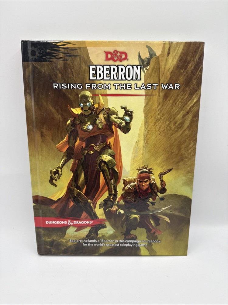 Dungeons & Dragons Eberron: Rising from the Last War (HC, 2019) VG+ D&D