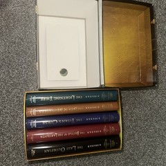 Percy Jackson And The Olympians Complete HardBack Book Set In Collectors Box GC
