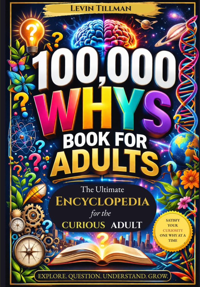 100,000 Whys Book for Adults: the Ultimate Encyclopedia for the Curious Adult