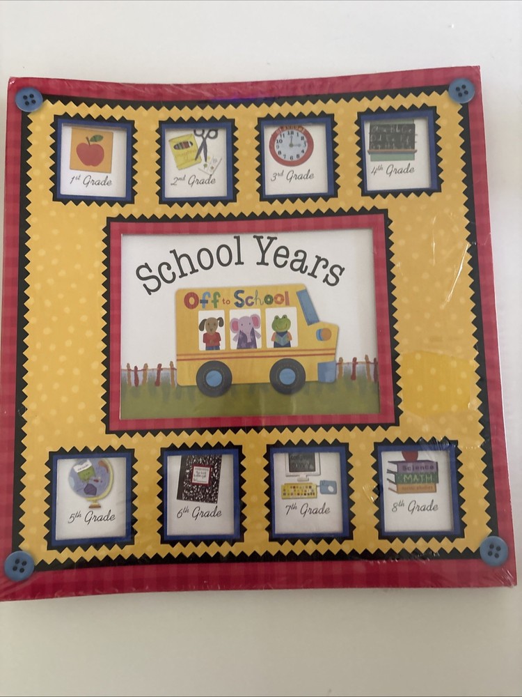 Phoenix International 12″ School Years Book Memory Keeper 1st -8th Grade
