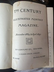The Century Magazine Vol XXXIX November 1889 – Apri 1890 Mark Twain