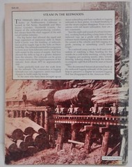 Steam in the Redwoods by Carranco & Sorensen, Railroad Logging SC1988