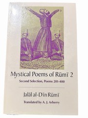 Mystical Poems Of Rumi Vol 1 And 2 Set Paperback Jalal Al Din Rumi Arberry New