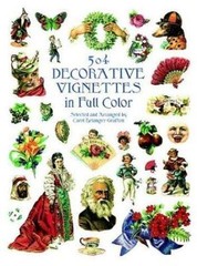 504 Decorative Vignettes in Full Color by Carol Belanger Grafton (1998, Trade…
