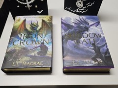 Broken Binding The Iron Crown Dragon Spirits SIGNED Shadow Gate L. L. Macrae