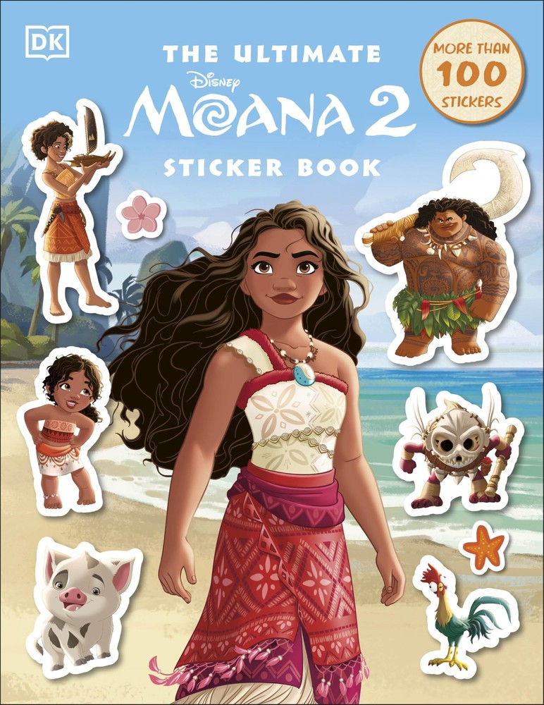 Disney Moana 2 Ultimate Sticker Book Multicolor