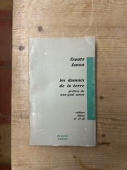 Frantz Fanon Wretched of the Earth | Les Damnés de la Terre First Edition French