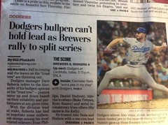 DAILY BREEZE SPORTS SECTION AUGUST 16 2024 DODGERS ALEX VESIA USC ZACHARIAH