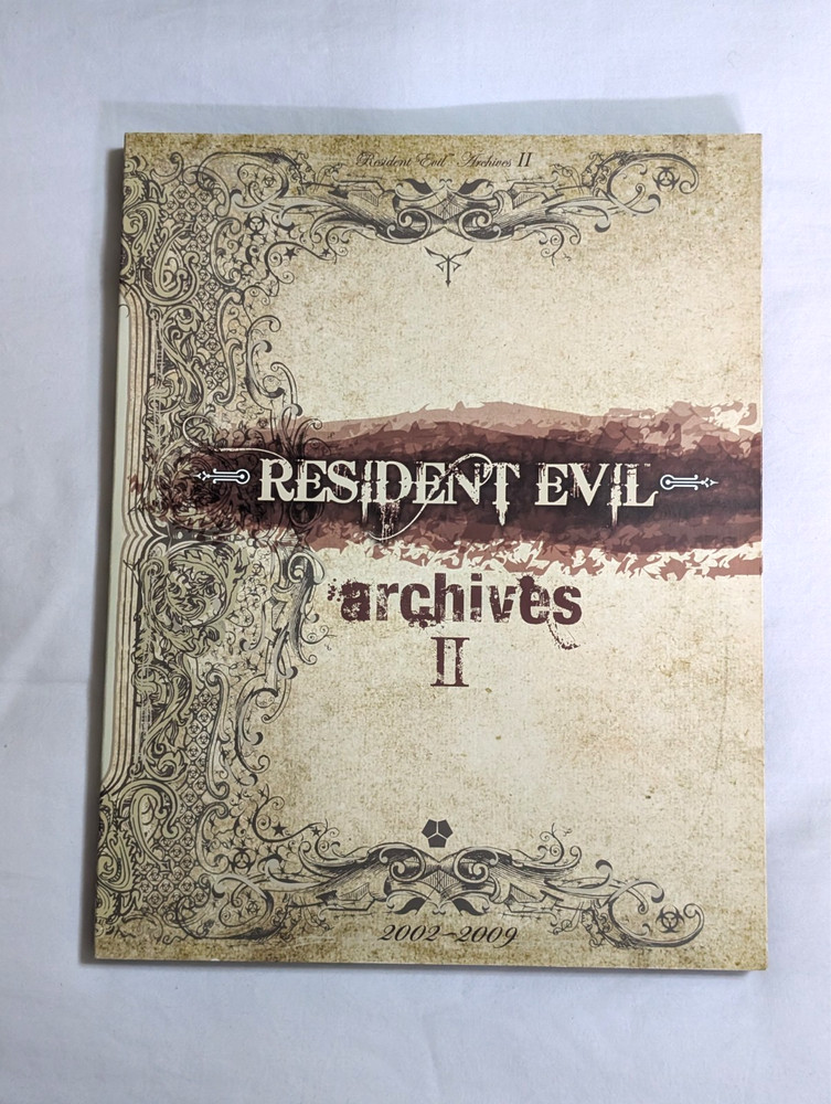 Resident Evil Archives II (2002-2009) BradyGames Hardcover Art Book – Excellent
