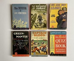 Lot of 32 Vintage 1940s Pocket Books Edition Paperbacks