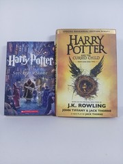 ​Harry Potter 2 Books Lot J K Rowling Sorcerers Stone & Cursed Child Special Ed
