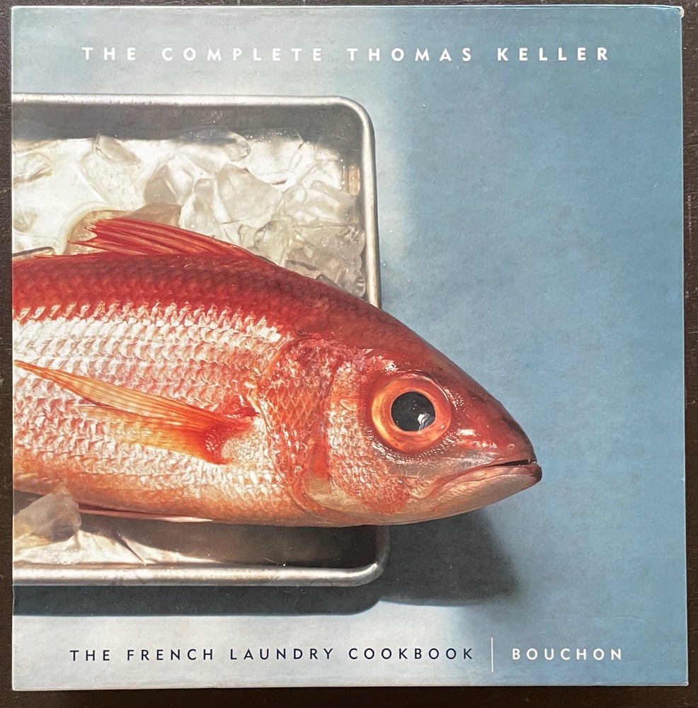 THE COMPLETE THOMAS KELLER COOKBOOKS: FRENCH LAUNDRY & BOUCHON. Boxed Set. GC