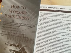How to Worship Jesus Christ Believer’s Life System Joseph Carroll SEALED