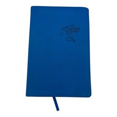 Hands-On Bible -NLT -Leather Like- Blue -Silver Gilded Page Edges -2013