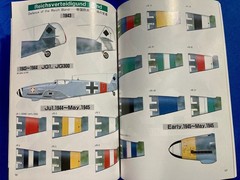 Model Art No.290, Messerschmitt Bf 109 G/K Augsburg Eagle Details Photo Book.
