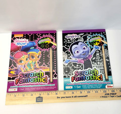 Scratch Fantastic Shimmer & Shine Vampirina 2 PB Lot Bendon Kids Books Activity