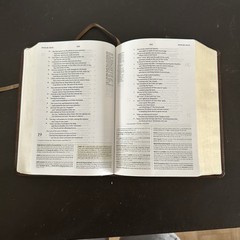ESV Study Bible Trutone Brown 2016 Edition Gold Pages Bookmark English Standard