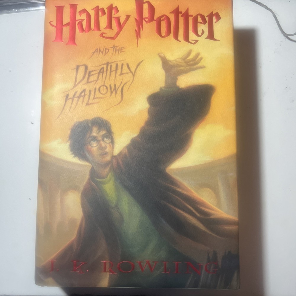 RARE HARRY POTTER And The Deathly Hallows 2007 1st edition ERROR 759 End Page
