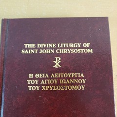 Greek Orthodox The Divine Liturgy of St John Chrysostom 1985 Hardcover 3rd Ed.