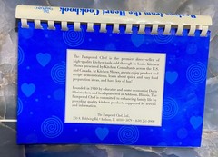 Vintage 1997 Pampered Chef Recipes From The Heart Spiral Bound Cookbook