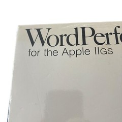 WordPerfect For The Apple IIGS On 3.5 in Floppy Disk ​NEW & SEALED Version 2.1