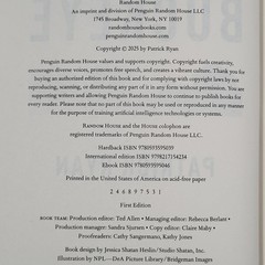 Buckeye Patrick Ryan SIGNED First Edition Hardcover Book Historical Literary