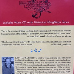 VTG Light Crust Doughboys On the Air HB w/dj-John Mark Dempsey+CD-2002-294 pages