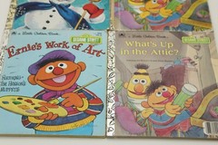 Little Golden Books Multiple Titles Frosty, Sesame Street Lot of 4