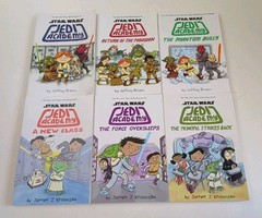 Star Wars Jedi Academy 6 Book Lot 1, 2, 3, 4, 5, 6 Paperback Jarrett Krosoczka