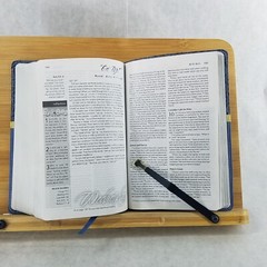 Women’s Devotional Bible by Zondervan Staff (2012, Blue Leather, Special)